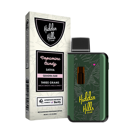 3G Hidden Hills Quadra Blend Disposable