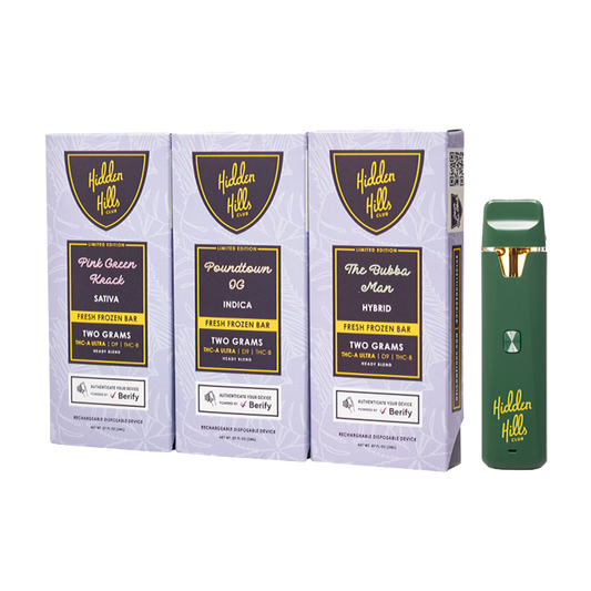Hidden Hills 2G Fresh Frozen Disposables