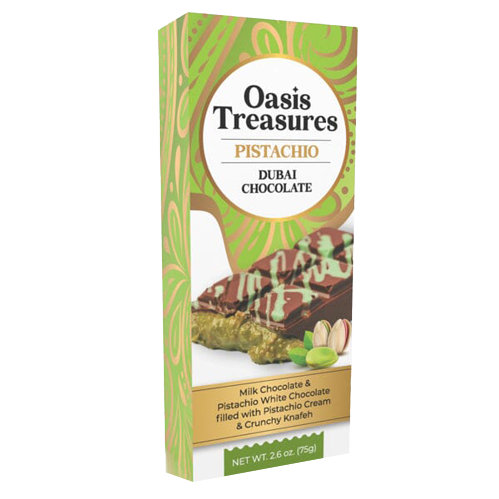 Oasis Treasures Dubai Chocolate - Pistachio
