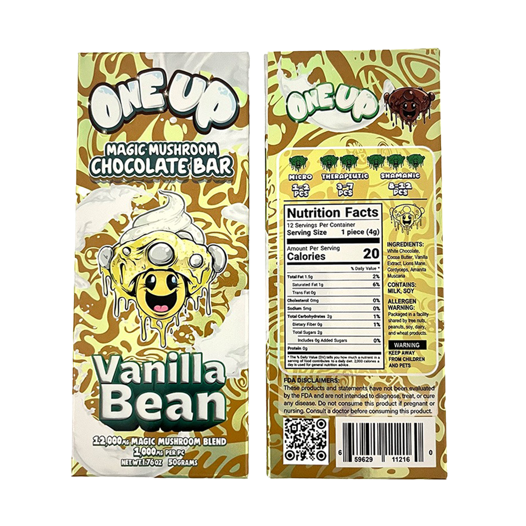 One Up Magic Mushroom Chocolate Bar