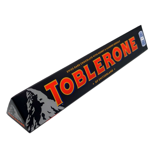 Toblerone Dark Chocolate with Honey & Almond Nougat