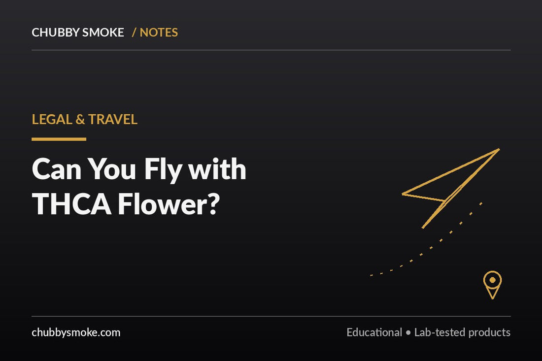 Can You Fly with THCA Flower? What to Know Before You Travel