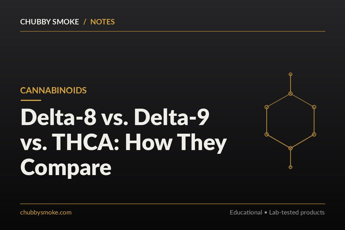 Delta-8 vs. Delta-9 vs. THCA: How They Compare