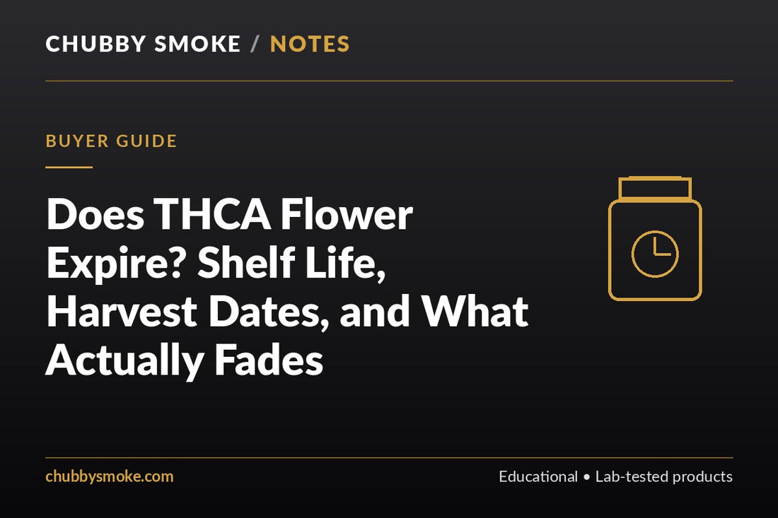 Does THCA Flower Expire? Shelf Life, Harvest Dates, and What Actually Fades