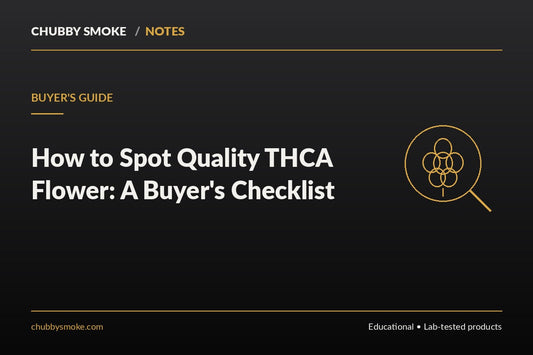 How to Spot Quality THCA Flower: A Buyer's Checklist