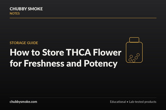 How to Store THCA Flower So It Stays Fresh and Potent