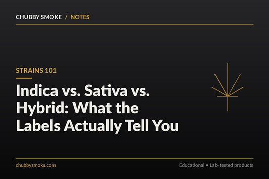 Indica vs. Sativa vs. Hybrid: What the Labels Actually Tell You