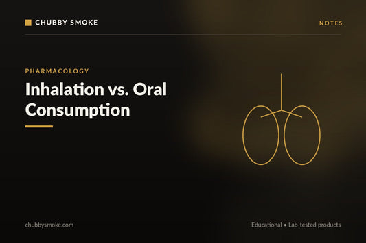 Inhalation vs Oral Consumption: A Pharmacological Comparison