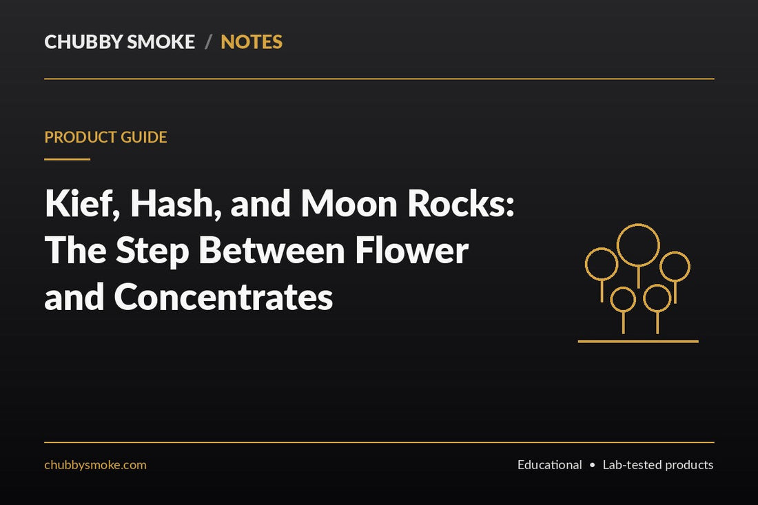 Kief, Hash, and Moon Rocks: The Step Between Flower and Concentrates