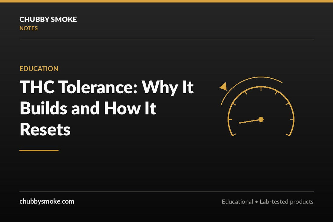 THC Tolerance: Why It Builds and What a Tolerance Break Actually Does