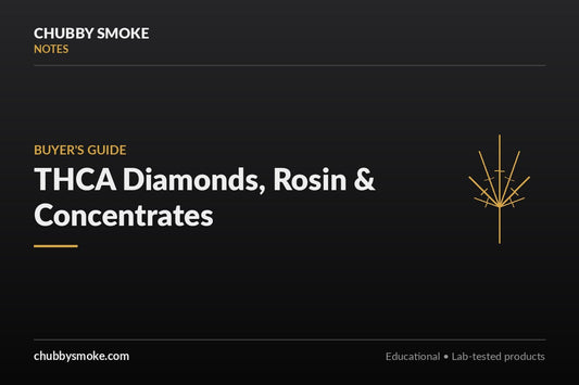 THCA Diamonds, Rosin, and Concentrates: A Beginner's Guide