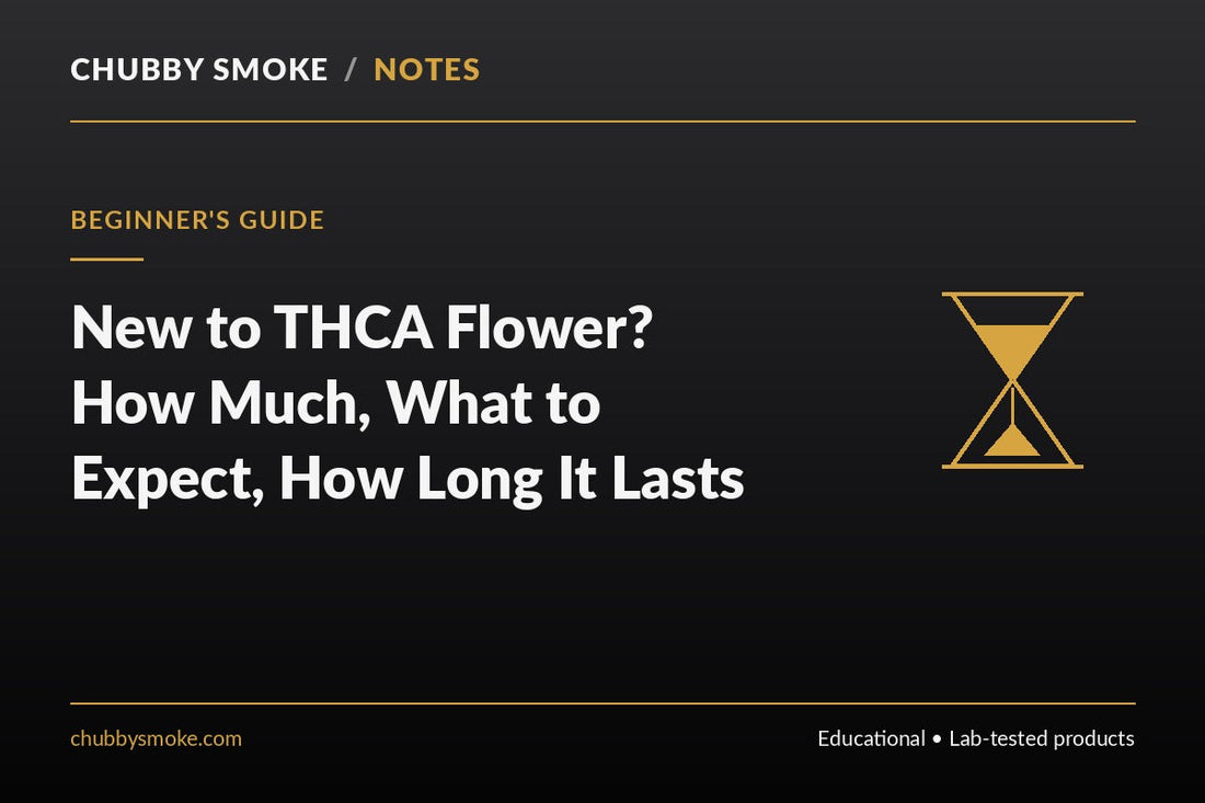 New to THCA Flower? Start Here: How Much, What to Expect, and How Long It Lasts