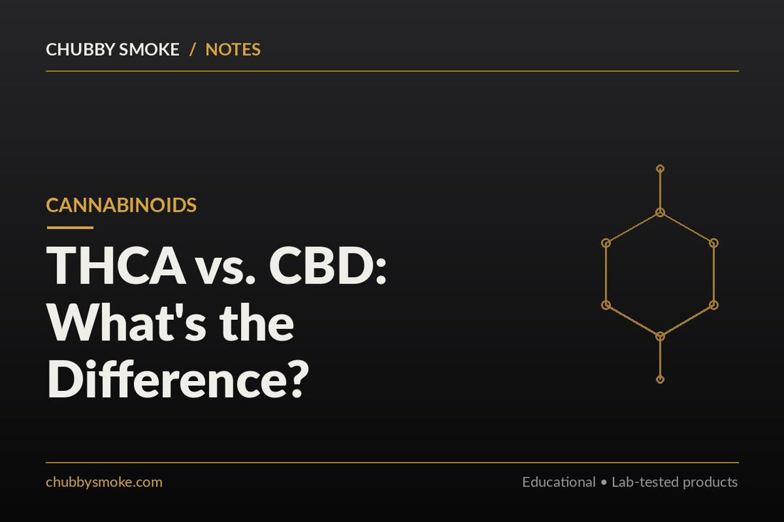 THCA vs. CBD: What's the Difference?