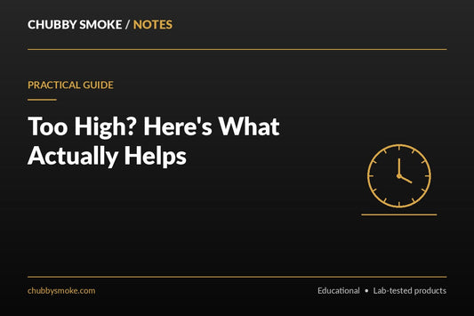 Too High? Here's What Actually Helps