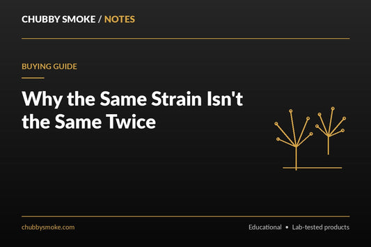 Why the Same Strain Isn't the Same Twice