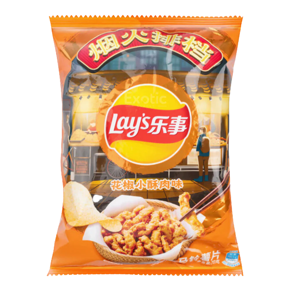 Lays Peppercorn Crispy Chicken