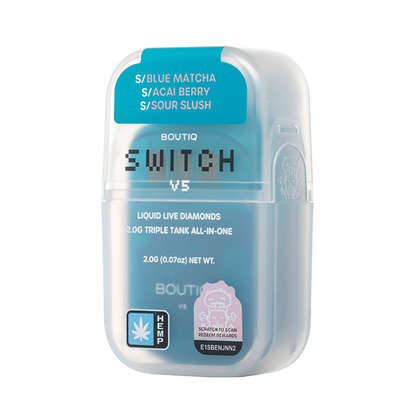2G Boutiq Switch Triple Tank Liquid Diamond Disposable V5