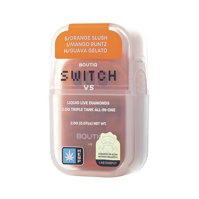 2G Boutiq Switch Triple Tank Liquid Diamond Disposable V5
