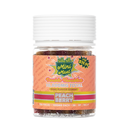 Hidden Hills Double Troublez Dual Flavor Gummies 10ct