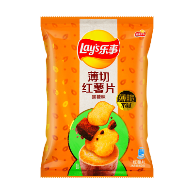 Lays Thin Cut Sweet Potato Brown Sugar