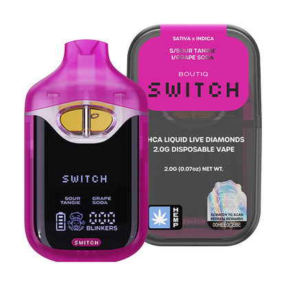 2G Boutiq Switch Liquid Diamond Disposable