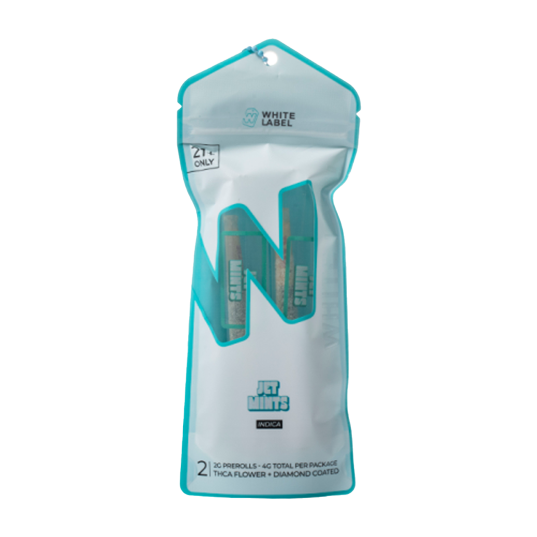 4G White Label Pre Rollz 2PK