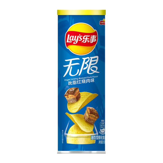 Lays Stax Finger Licking Braised Pork