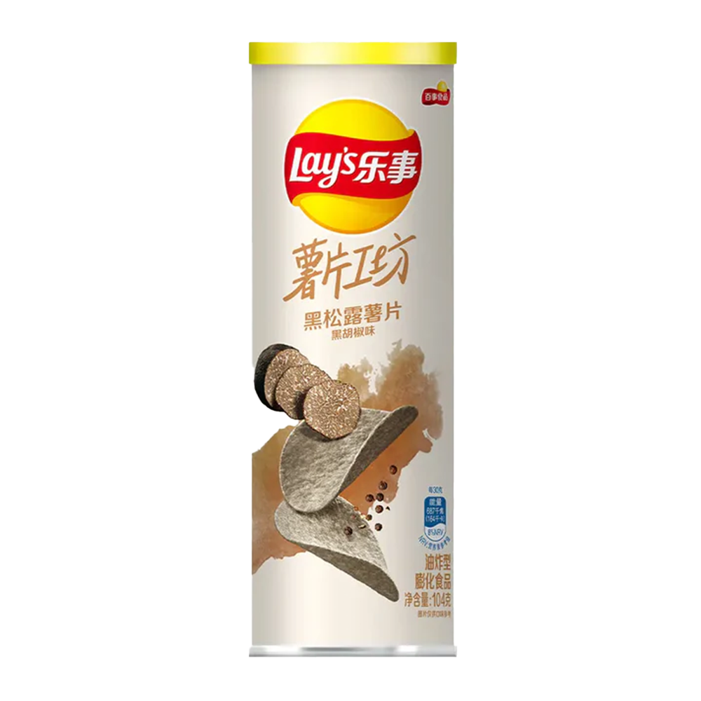 Lays Stax Black Truffle