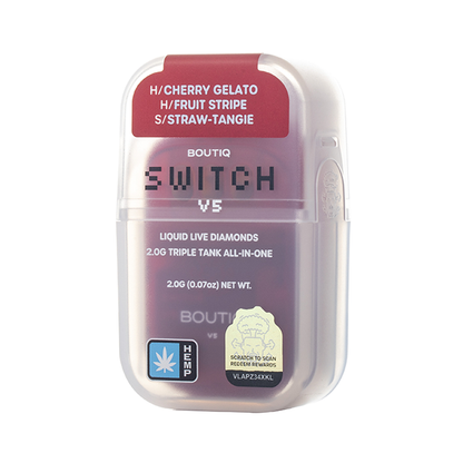 2G Boutiq Switch Triple Tank Liquid Diamond Disposable V5