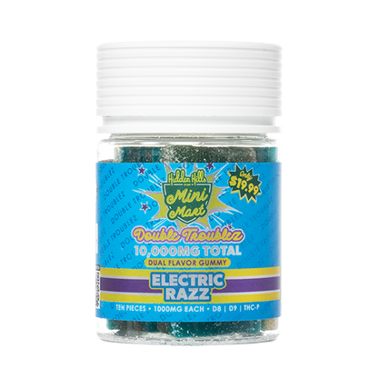 Hidden Hills Double Troublez Dual Flavor Gummies 10ct