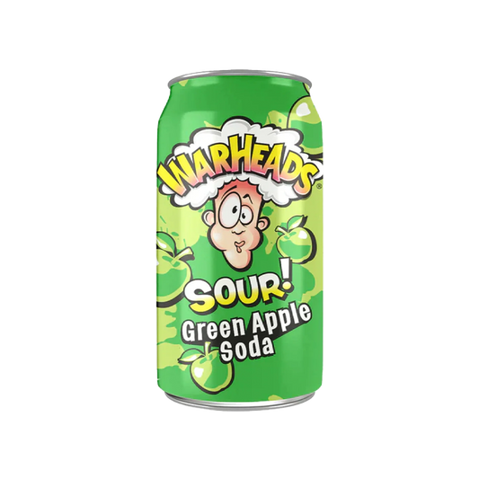 Warheads Sour Green Apple 355ml
