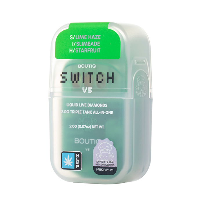 2G Boutiq Switch Triple Tank Liquid Diamond Disposable V5