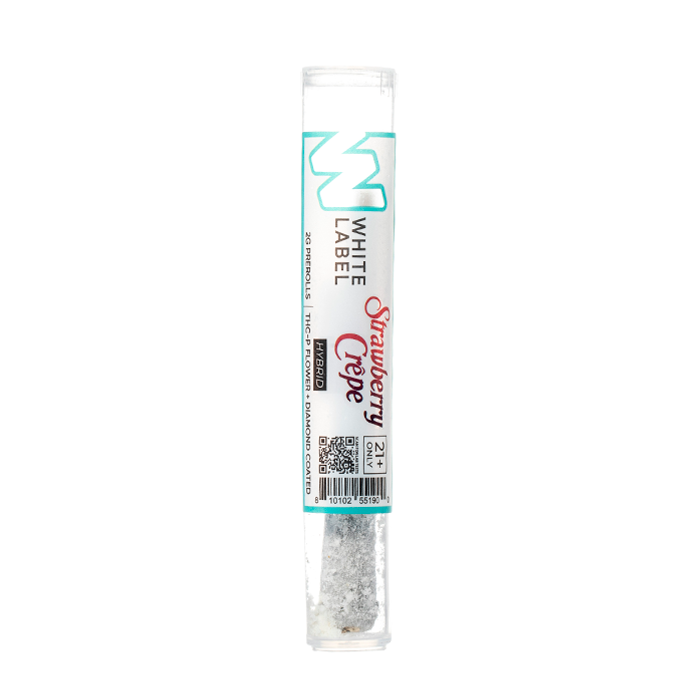 2G White Label Diamond Coated Pre Roll 1ct.