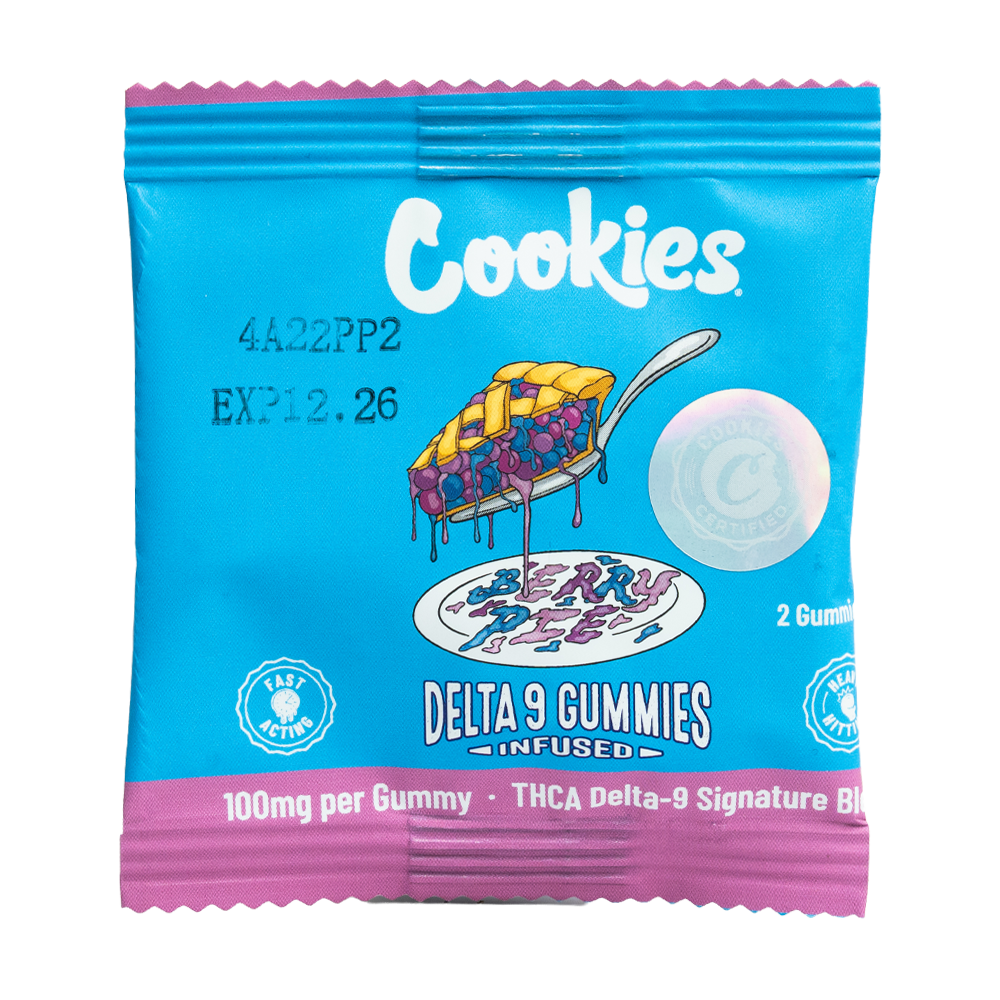 200mg Cookies Infused Gummies 2ct