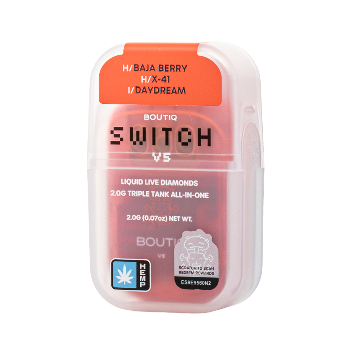 2G Boutiq Switch Triple Tank Liquid Diamond Disposable V5