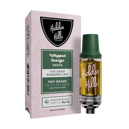 Hidden Hills 2G VVS Live Resin Cartridges