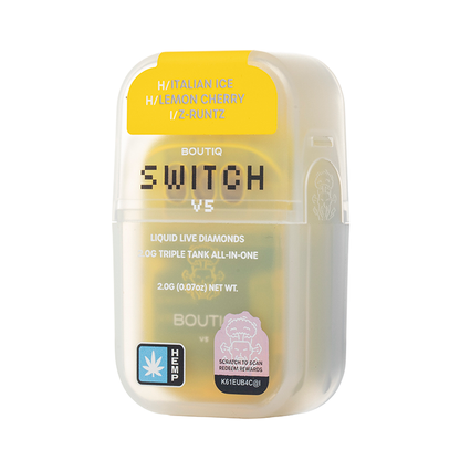 2G Boutiq Switch Triple Tank Liquid Diamond Disposable V5