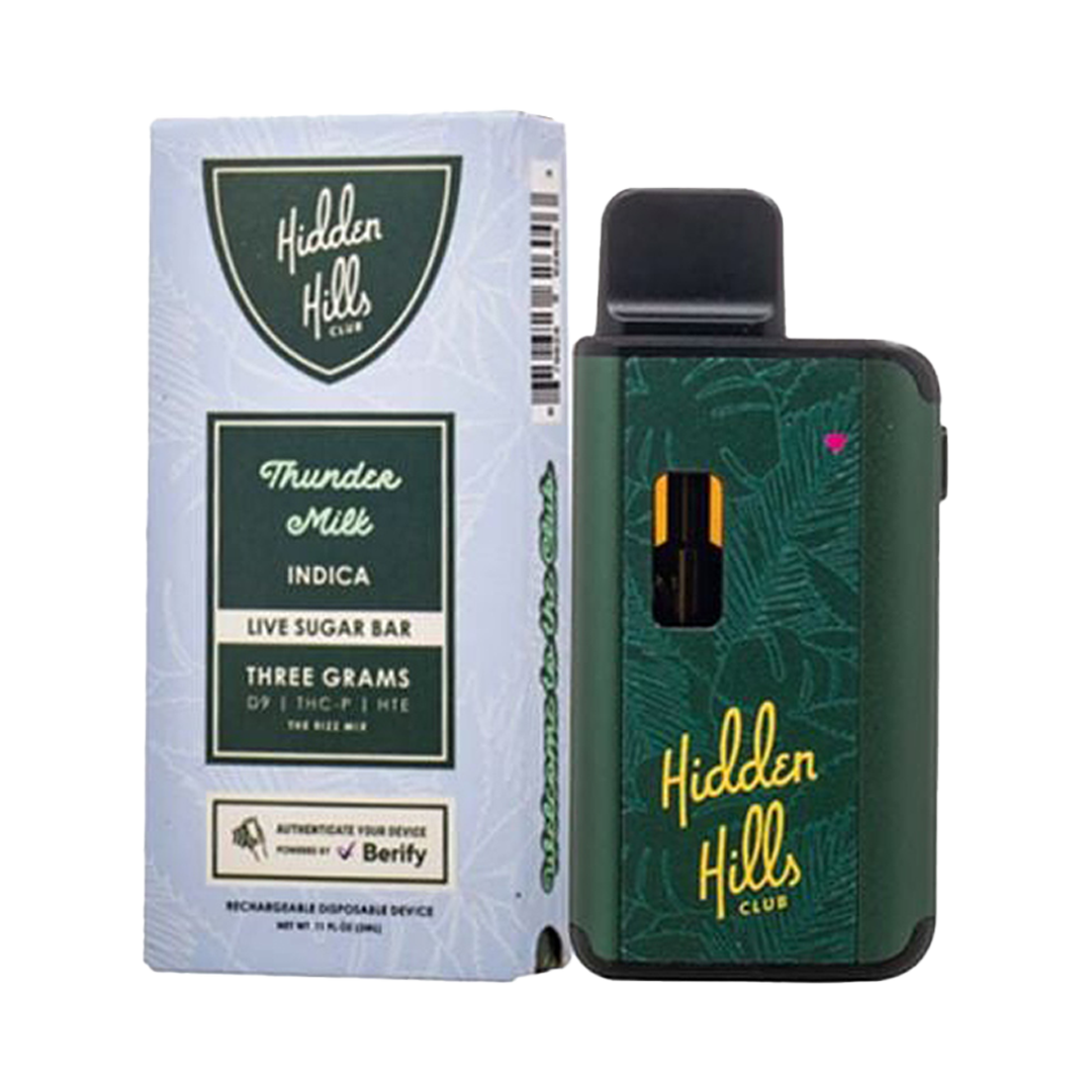 3G Hidden Hills Live Sugar Disposable