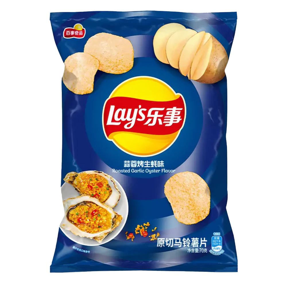 Lays Roasted Garlic Oyster