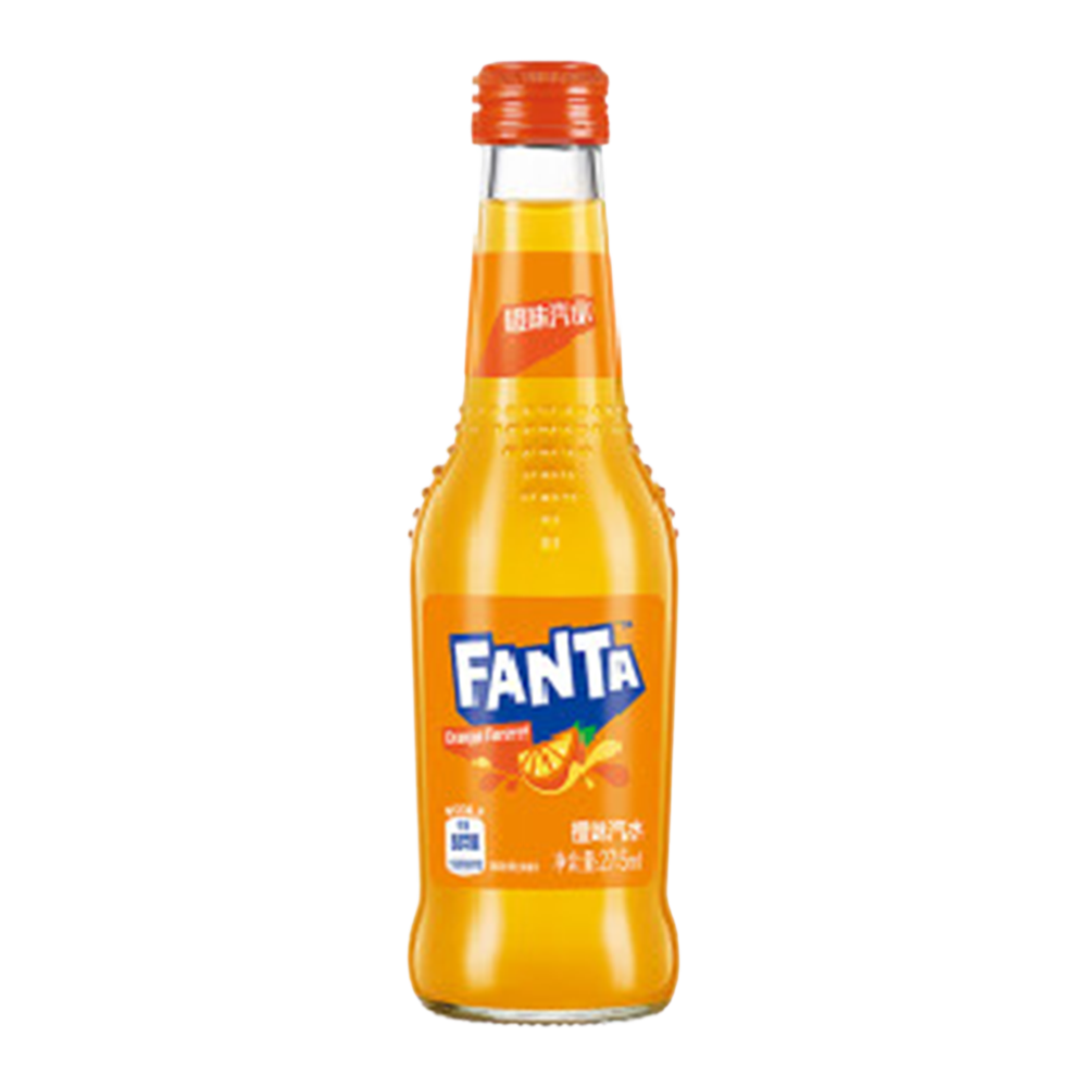 Fanta Orange Glass 275ml