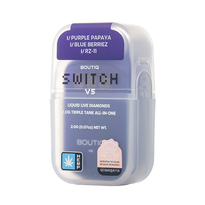 2G Boutiq Switch Triple Tank Liquid Diamond Disposable V5