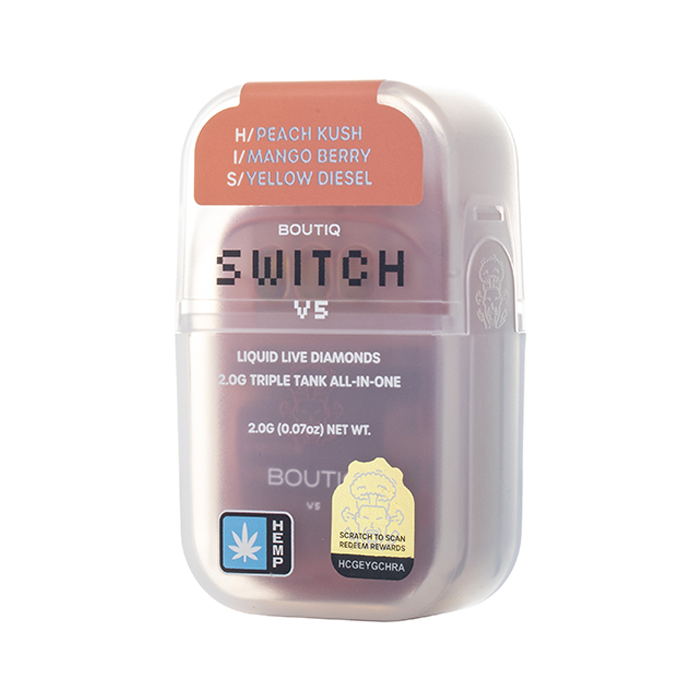 2G Boutiq Switch Triple Tank Liquid Diamond Disposable V5