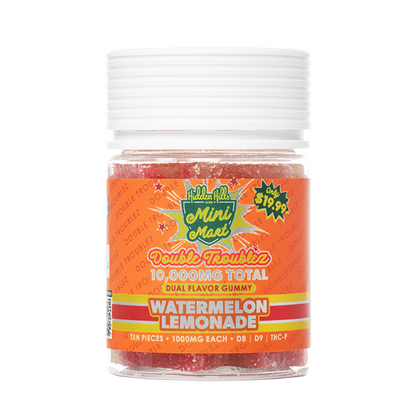 Hidden Hills Double Troublez Dual Flavor Gummies 10ct