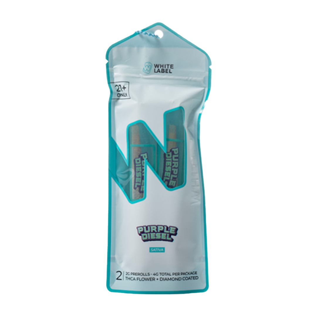 4G White Label Pre Rollz 2PK