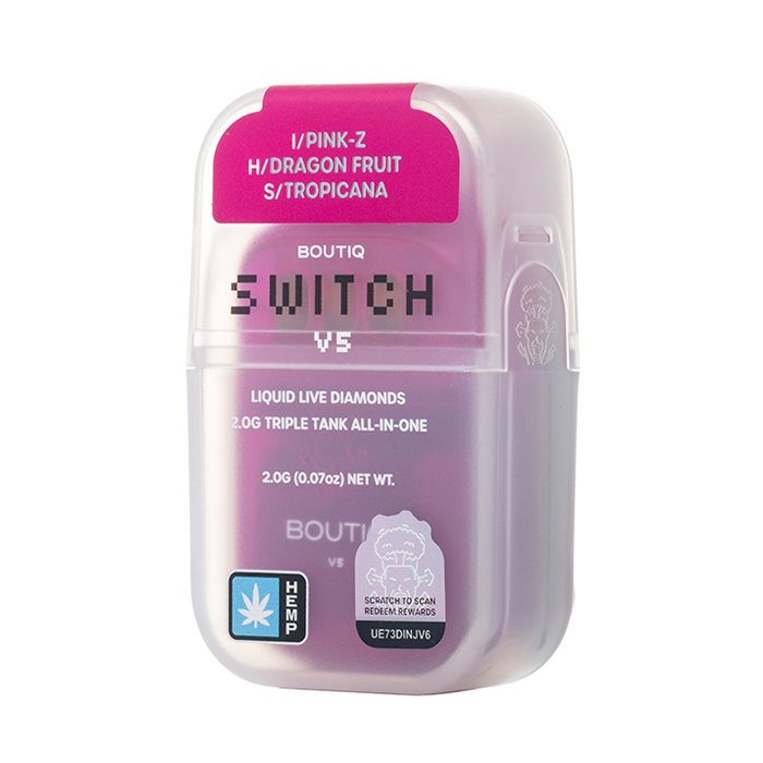 2G Boutiq Switch Triple Tank Liquid Diamond Disposable V5