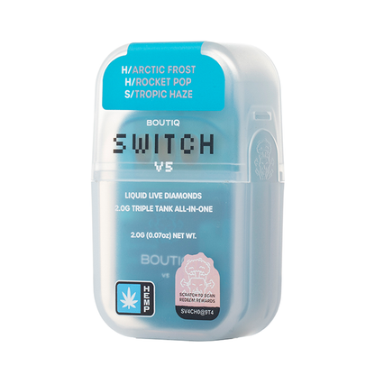 2G Boutiq Switch Triple Tank Liquid Diamond Disposable V5