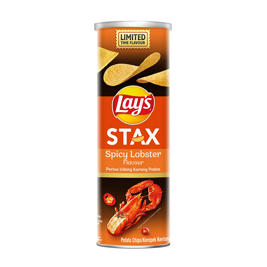 Lays Stax Spicy Lobster (Indonesia)