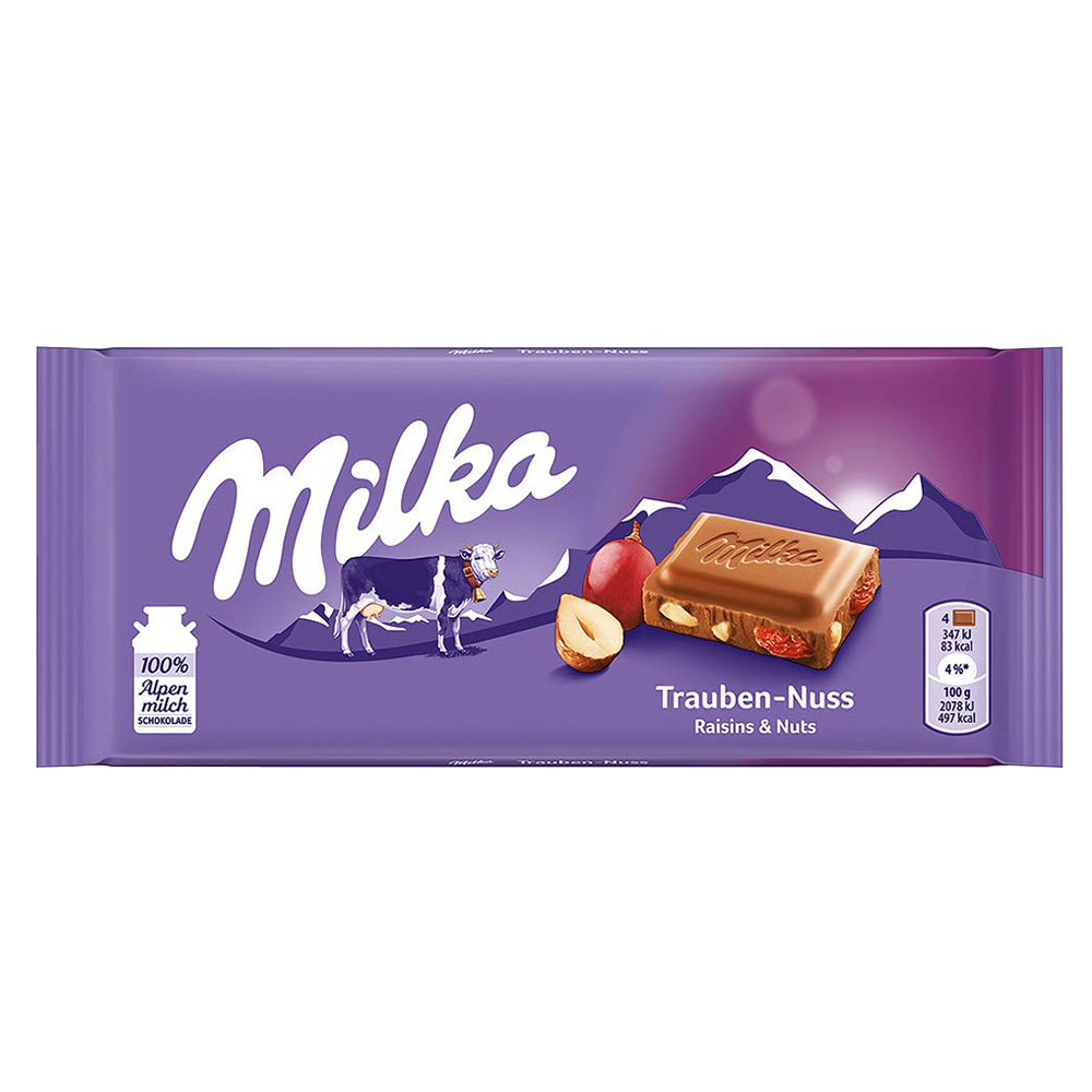 Milka Raisin & Nuts (Germany)