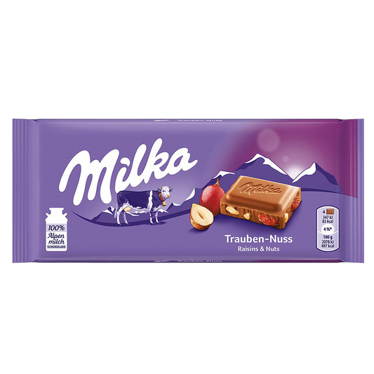 Milka Raisin & Nuts (Germany)