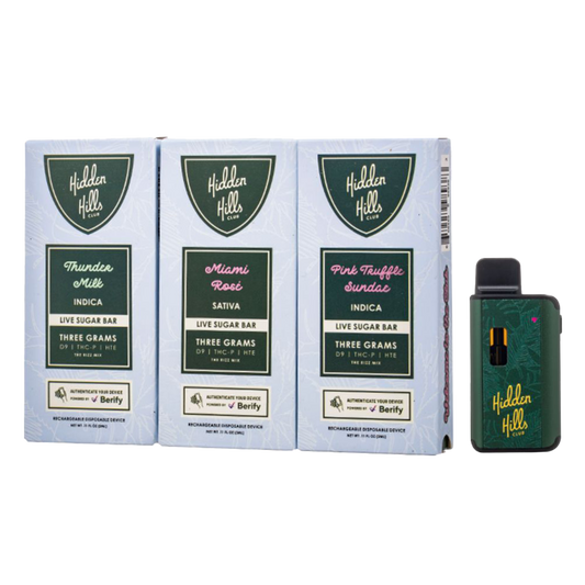 3G Hidden Hills Live Sugar Disposable